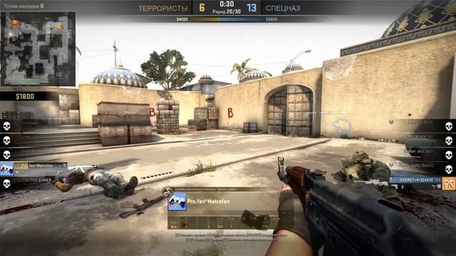 Удачные моменты CS:GO #3 на карте Dust 2 смотреть онлайн