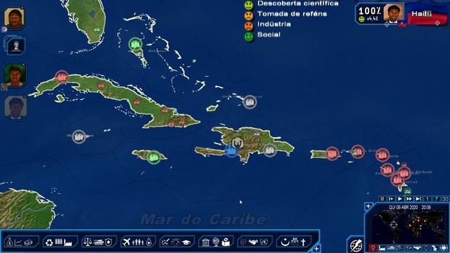 GEOPOLITICAL SIMULATOR 4 - EDIÇÃO 2020 Gameplay COM O HAITI EP. 3 (PC/PT-BR) смотреть онлайн