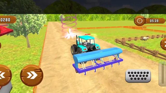 Real Tractor Driving Simulator 2024 - Grand Farming Transport Walkthrough #15 - Android GamePlay смотреть онлайн