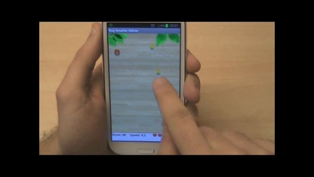 Bug Smasher Deluxe - Android Game смотреть онлайн