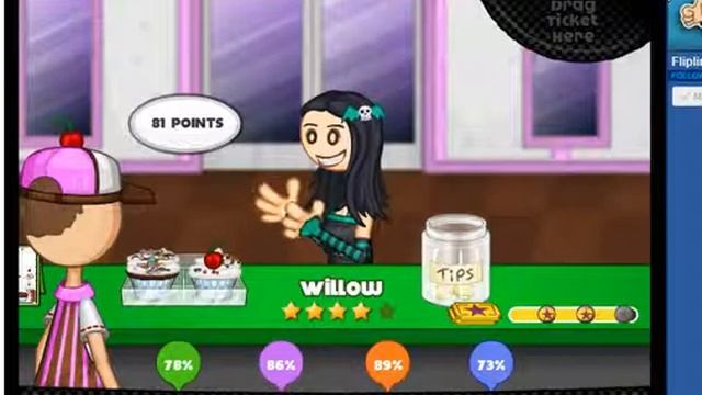 let`s play papa`s cupcakeria-7 un cliente para san valentin смотреть онлайн