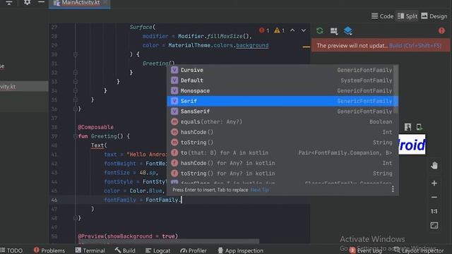 Text in Jetpack Compose | Hindi/Urdu | Android Studio смотреть онлайн