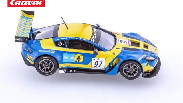 Carrera Digital Aston Martin V12 Vantage GT3 Bilstein Slot Track Car from modelcarsales.com.au смотреть онлайн