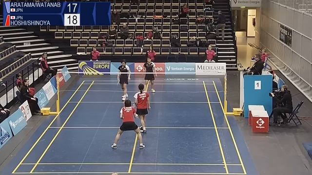 Aratama / Watanabe vs Hoshi / Shinoya (WD, Final) - Finnish Open 2017 смотреть онлайн