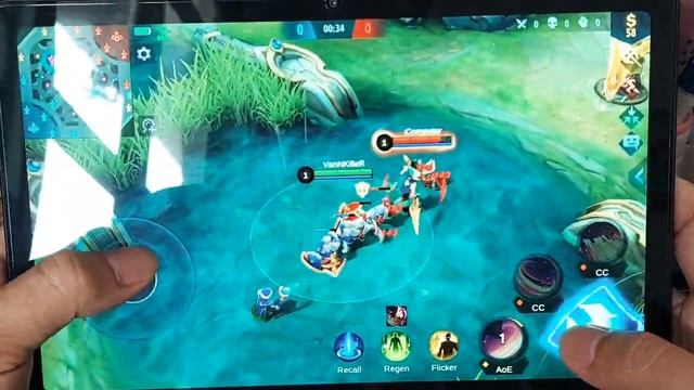 Teclast T40 Plus - test Mobile Legend Bang Bang - MLBB - test speed смотреть онлайн