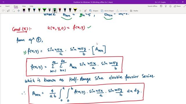 B.TECH | 2-D WAVE EQUATION | M-2 APPLICATION OF PARTIAL DIFFERENTIAL EQUATION | EM-III/IV смотреть онлайн