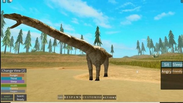 Roblox dinosaur world mobile but big dinos