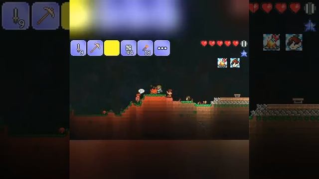 Let's play по игре Terraria | Первые шаги #1 смотреть онлайн