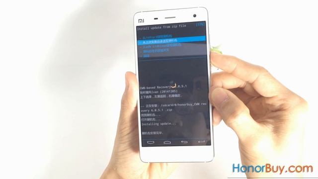 Android Lollipop For Xiaomi Mi4 - How to install смотреть онлайн