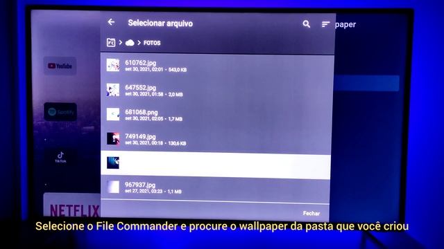 Colocando qualquer Foto na tela inicial da TV (Launcher minimalista) смотреть онлайн