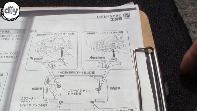 ダイハツ ミライース 「ジャッキアップポイント」 /Daihatsu Mira E:S '' Jack Up Point '' LA300S /D.I.Y. Challenge