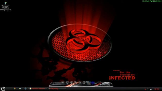 Como mudar a Orb do Windows 7 смотреть онлайн
