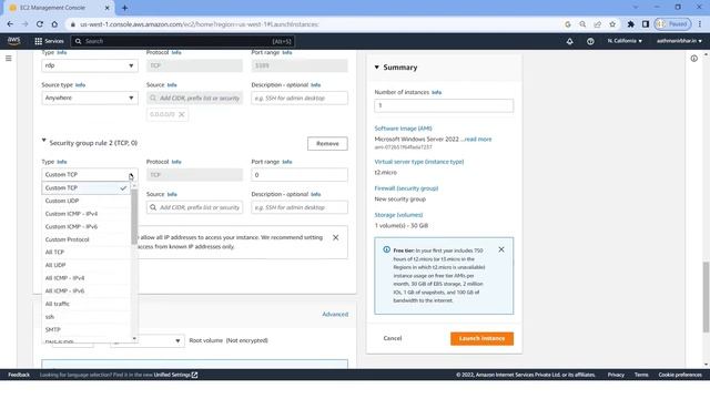 Setting inbound rules -Lab смотреть онлайн