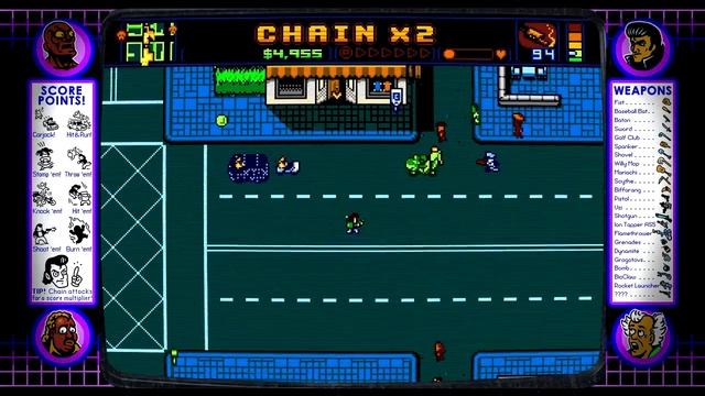 Retro City Rampage for PS3 and PS Vita смотреть онлайн