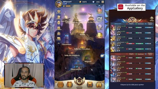 Focus sur le Chapitre 9 des étages 9-4 au 9-40 - Saint Seiya Legend of Justice смотреть онлайн