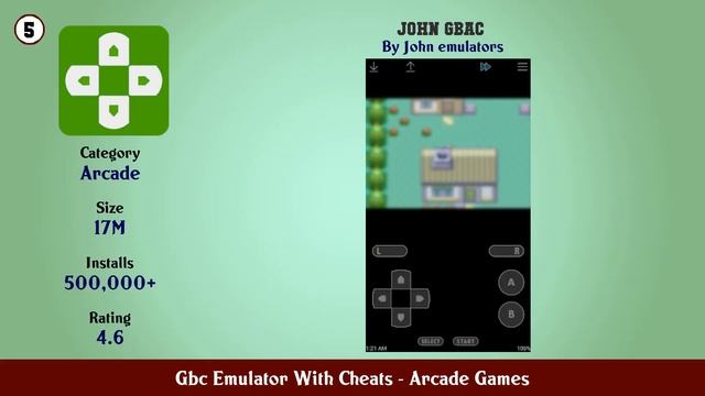 Top 10 Gbc Emulator With Cheats Android Games смотреть онлайн