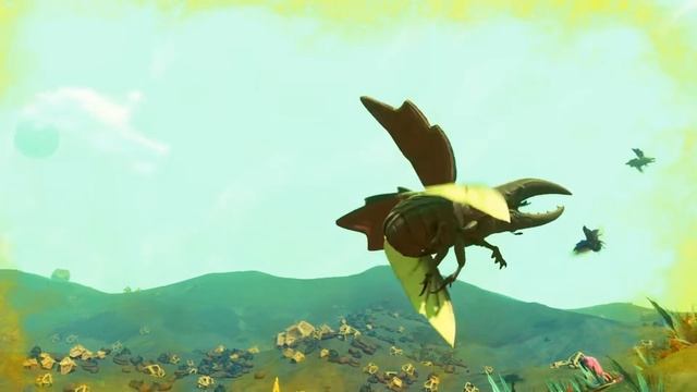 Giant Hercules Beetle 6.6m - Finding Fauna - No Mans Sky смотреть онлайн