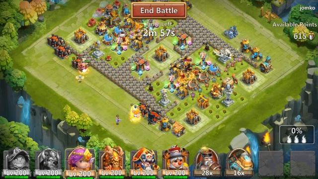 Quick Guild Wars! Castle Clash смотреть онлайн