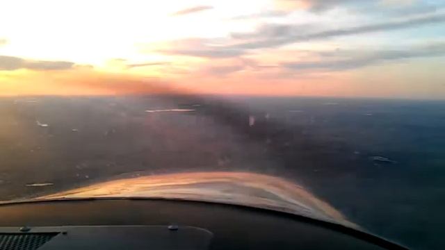 Evening flight in cessna 182 over swift current sk смотреть онлайн
