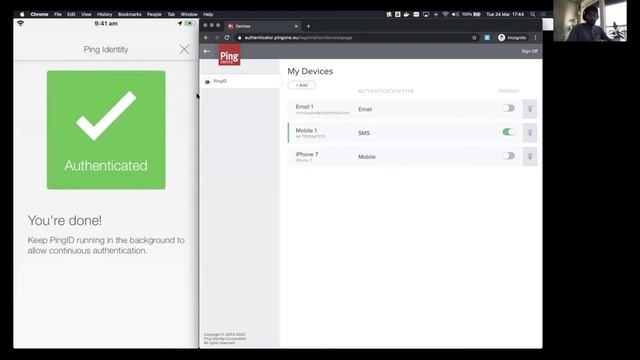 Pair a Device Off the Network with PingID смотреть онлайн