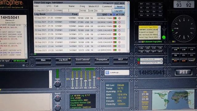 Small demonstration of the virtual radio application, hamsphere 4.0 смотреть онлайн