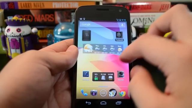 Android 4.1 Jelly Bean on a Verizon Galaxy Nexus смотреть онлайн