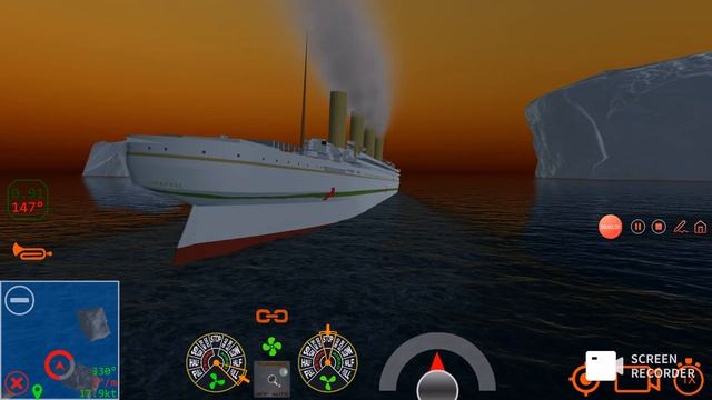 Britannic Sinking [Ship Handling Simulator]