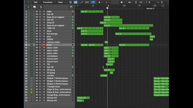 short Logic Pro and East West Sounds orchestral piece смотреть онлайн