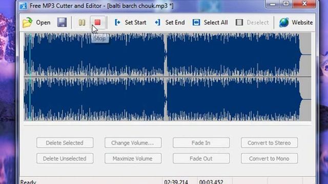 Free MP3 Cutter and Editor.wmv смотреть онлайн