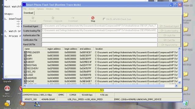 Flashing Advan S5E With Free TOOL (Flash TOOL) смотреть онлайн