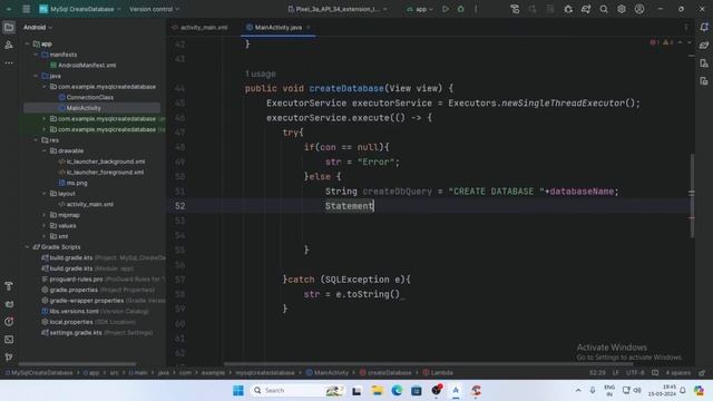 MySQL Create database and tables | JDBC Connector | Android Studio | JAVA | 2024. смотреть онлайн