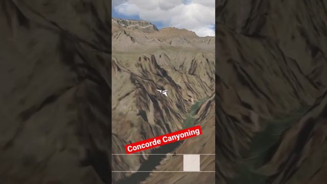 Air France Concorde low level Grand Canyon I Aerofly FS 2023 смотреть онлайн