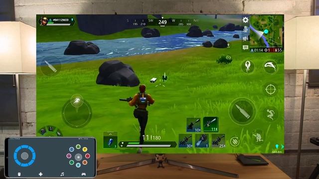 Omega Legends on Shield Android TV with DroidMote смотреть онлайн