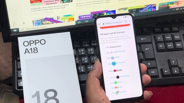 Oppo A18 FRP Bypass Android 13 | Oppo A18 (CPH2591)Google Account Bypass | New Trick 2024 Without P смотреть онлайн