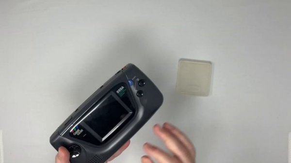 ASMR Sega Game Gear games console