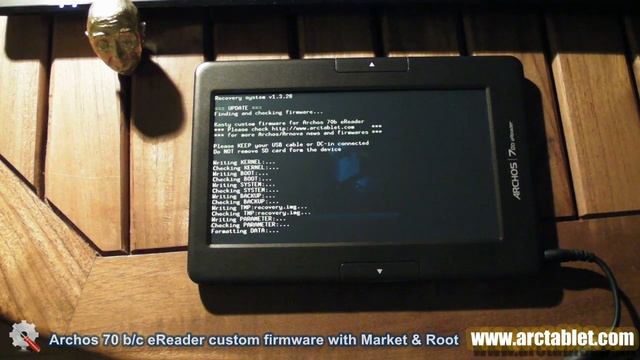 Archos 70b EReader Custom Firmware With Android Market And Root