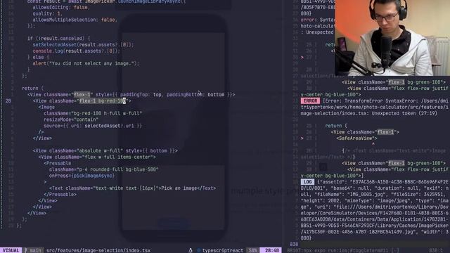 Expo Image Picker | React Native | New Architecture | TypeScript | NeoVim | Copilot Chat смотреть онлайн