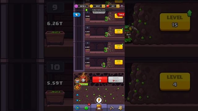 Popo Mine Idle Mineral Tycoon Gameplay Part 5 - Android смотреть онлайн