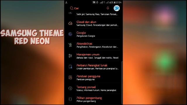 | Samsung•Theme | RED NEON N/O смотреть онлайн