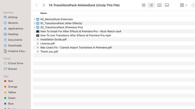 Install MotionDuck Packs on MAC смотреть онлайн