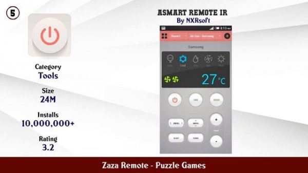 Top 10 Zaza Remote Android Games