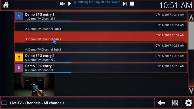 CarPC Kodi Skin Custom Home Buttons смотреть онлайн