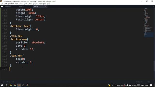 Realistic flip clock using html,css and jquery смотреть онлайн