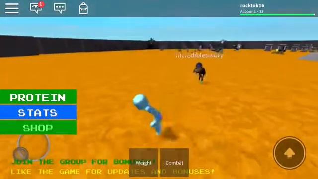 ROBLOX weight gainer смотреть онлайн