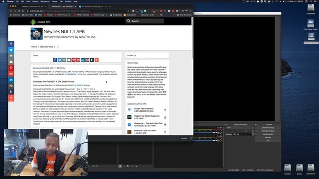 NDI, OBS and NDI Phone Apps смотреть онлайн