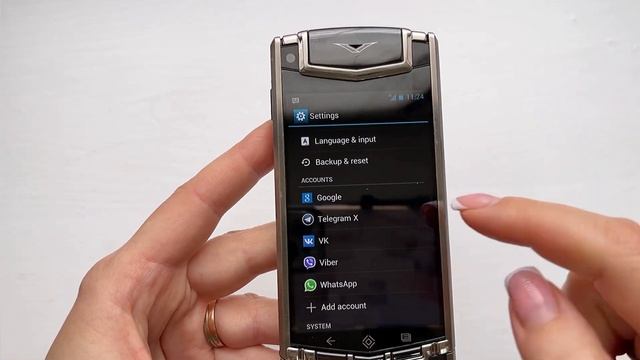 VERTU TI TITANIUM PURE BLACK incoming call / original ringtone смотреть онлайн
