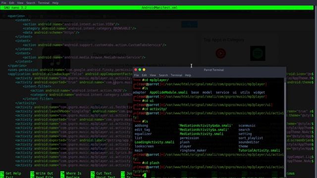 Bind Payload with a legitimate App (Backdooring Android) смотреть онлайн