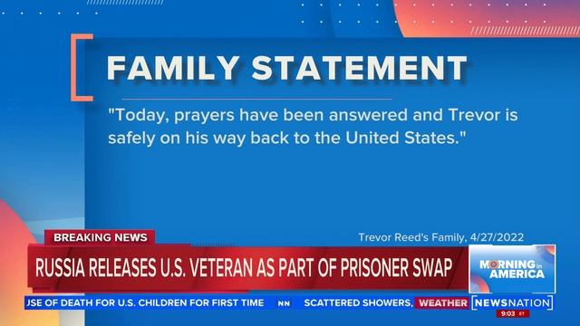 Russia releases US Marine vet as part of prisoner exchange | Morning in America смотреть онлайн