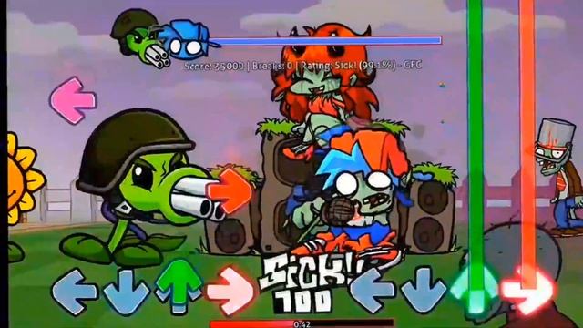 fnf plants vs rappers bad bash v2 leak playable chart