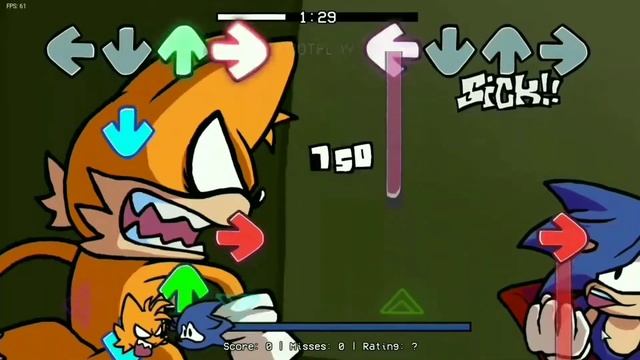 Friday Night Funkin' Sonic Caught Android Optimized [Hard] смотреть онлайн